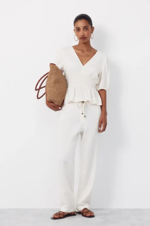 Blouse Top Col V thumbnail 3