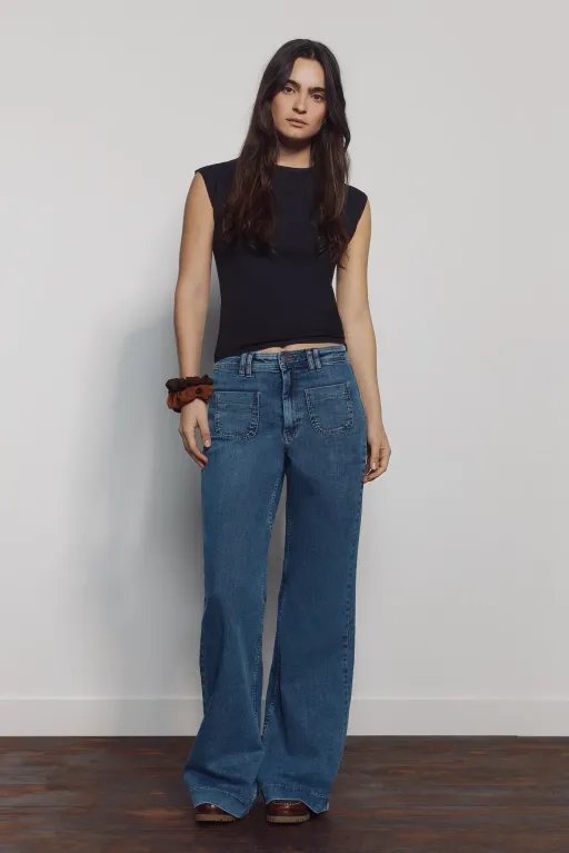 Pantalon Évasé Confort thumbnail 2