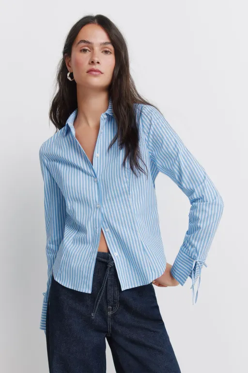 Chemise En Coton Ajustée thumbnail 1