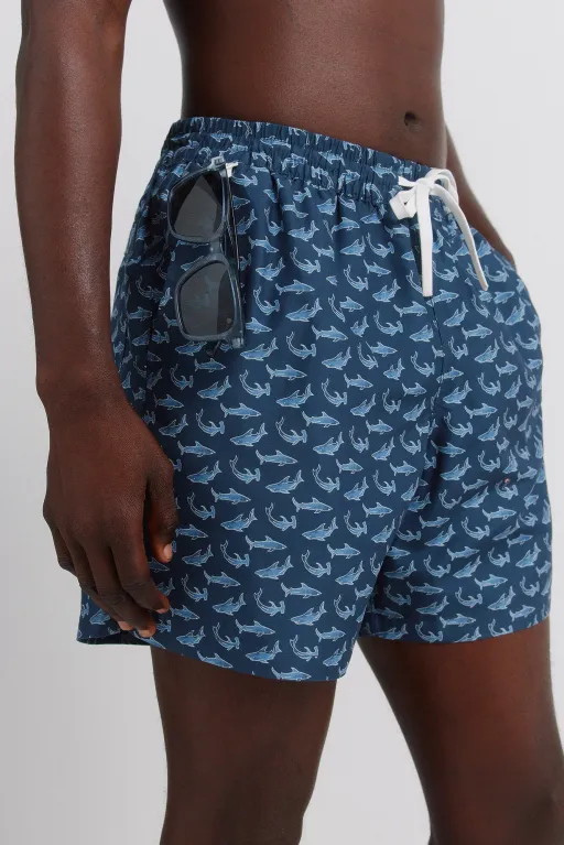 Maillot De Bain Pêche Imprimé Requins thumbnail 3