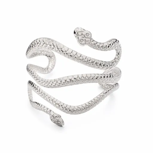 Manchette Serpent Argent thumbnail 2