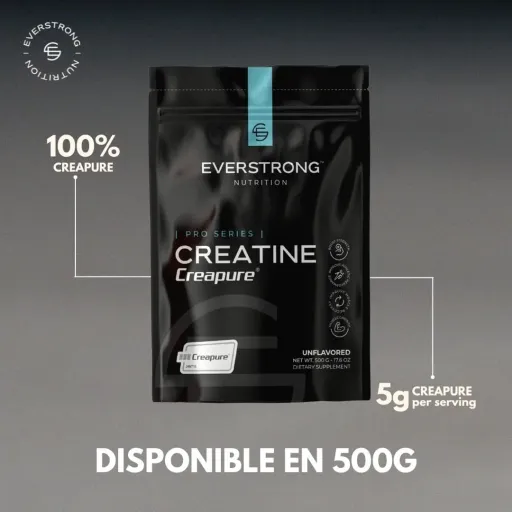 Creatine Monohydrate Creapure 5000 Mg Sans Saveur thumbnail 2