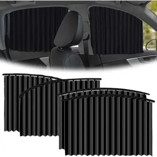 Pack De 4 Rideaux Magnétiques Pare-soleil Voiture  thumbnail 2