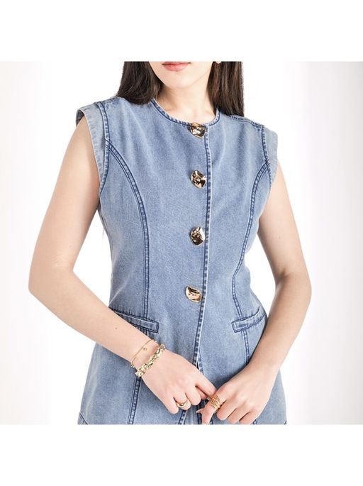 Ensemble Denim Structuré Bleuté thumbnail 2