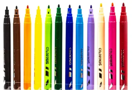 Feutres Color Peps Ocean - 12 Couleurs thumbnail 2