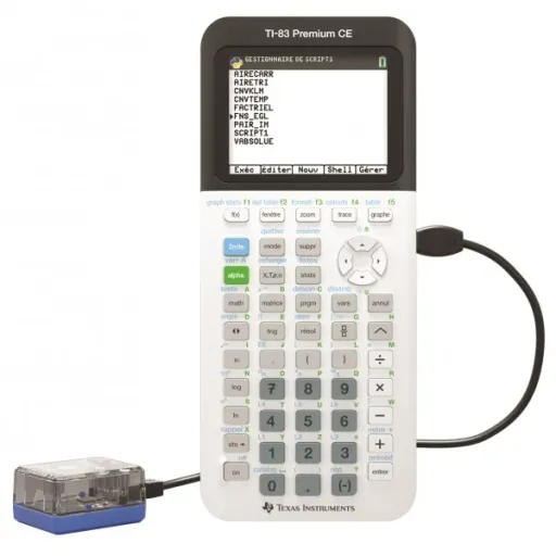 Ti‐83 Premium Ce Avec Adaptateur Python (original) thumbnail 1