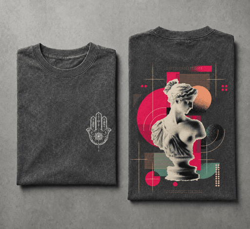 T-Shirt Oversize “Retro ” – délavée thumbnail 8