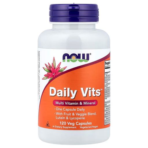Daily Vits™, Multi Vitamin & Mineral, 120 Veg Capsules thumbnail 1