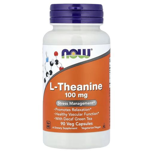 L-theanine, 90 Veg Capsules thumbnail 1