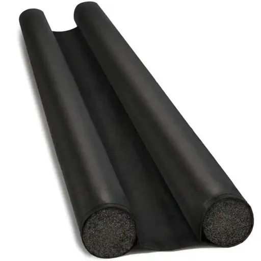 Bas De Porte Double Isolant, 90 Cm, Noir thumbnail 1