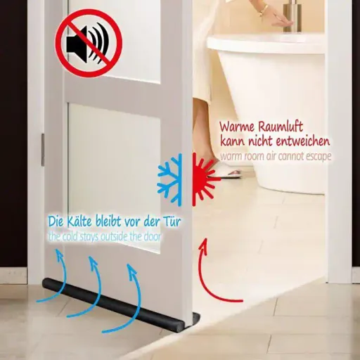 Bas De Porte Double Isolant, 90 Cm (couleur Aléatoire) thumbnail 3