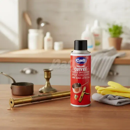 Nettoyant Métaux Cadi Brillant Cuivre Et Métaux - Rénovateur Et Polisseur Flacon De 200 Ml thumbnail 2