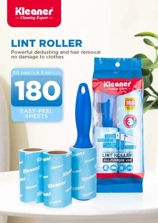 Brosse Adhésive Pour Vêtements 180 Feuilles thumbnail 1
