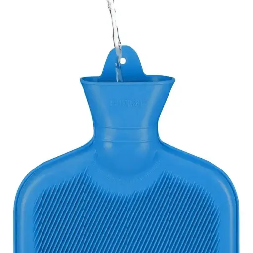 Bouillotte À Eau Chaude En Caoutchouc, Bouteille D'eau Chaude thumbnail 2