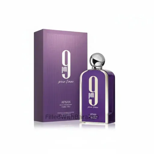 Parfum - Afnan 9pm - Eau De Parfum - Notes Boisées - Notes Florales thumbnail 1