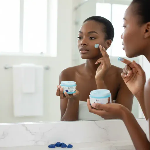 Crème Hydratante Éclaircissante - Nila Bleu - Unifie La Couleur De La Peau thumbnail 3