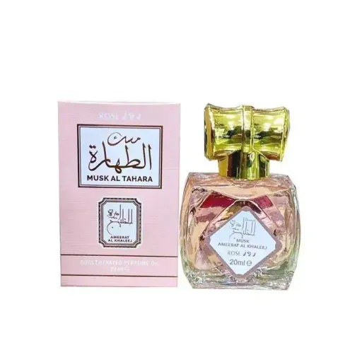 Eau De Parfum - Musk Al Tahara - Musk Ameerat Al Khaleej - 20ml - Musc Et Vanille - Élégance Subtile thumbnail 1