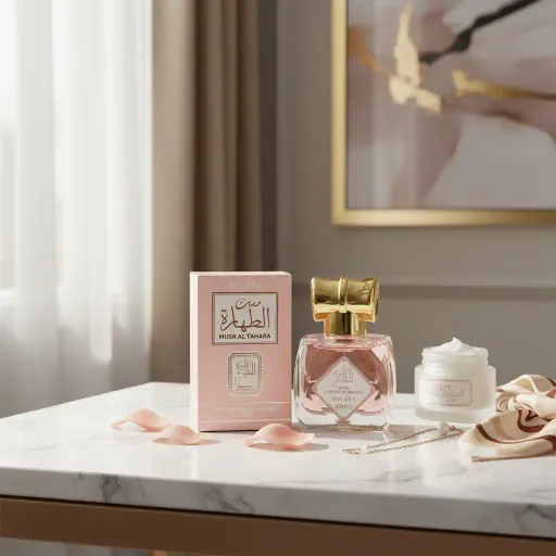 Eau De Parfum - Musk Al Tahara - Musk Ameerat Al Khaleej - 20ml - Musc Et Vanille - Élégance Subtile thumbnail 2