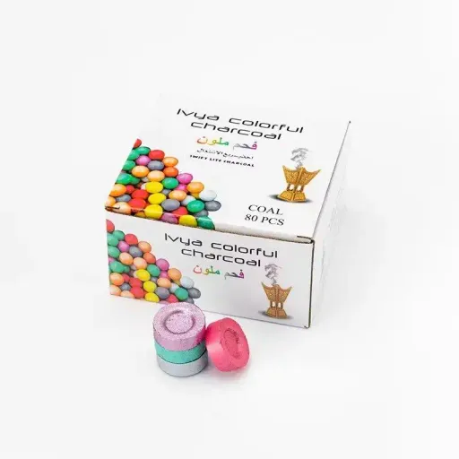 Charbon Pour Chicha Quick Flame - 80 Comprimés thumbnail 1
