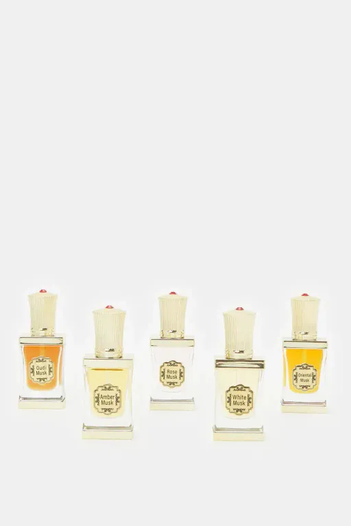Coffret Collection Spéciale Luxe Compose De Cinq Flacons De Musc Oriental 5x 12 Ml thumbnail 3