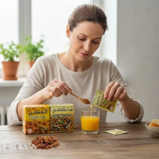 Lot De 2 Boîtes De Poudre Bio Propolis Et Gelée Royale thumbnail 3
