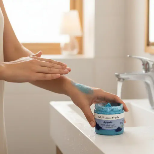 Gommage Corporel Nila Bleu À L’aloe Vera - Exfoliant thumbnail 4