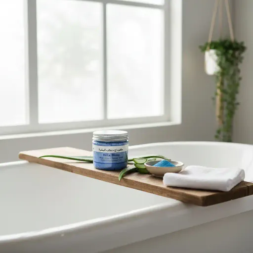Gommage Corporel Nila Bleu À L’aloe Vera - Exfoliant thumbnail 3
