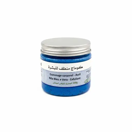 Gommage Corporel Nila Bleu À L’aloe Vera - Exfoliant thumbnail 1