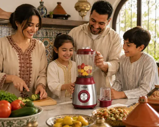 Blender Funky 250 W Avec Bol En Verre 1,5 L & Moulin – 6 Lames En Inox thumbnail 2