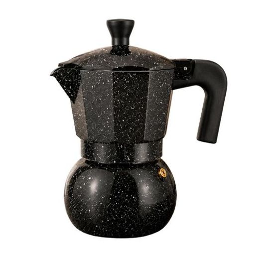 Cafetière Italienne 3 Tasses Effet Pierre, Lpa-864/3cup thumbnail 2