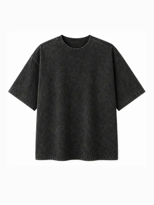 T-shirt Essentials Acid Wash Oversize 220 Gsm thumbnail 2