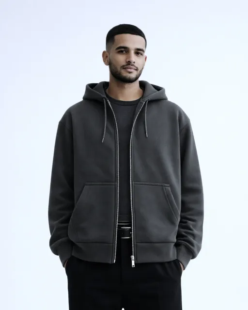 Hoodie Statement 460 Gsm Zippé thumbnail 4