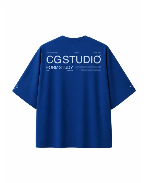 Cg Studios 01 T-shirt Form Study Oversize 220 Gsm thumbnail 4