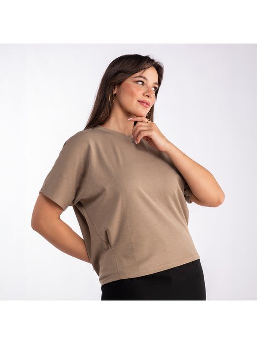 T-shirt Oversize À Boutonnage Dos thumbnail 2