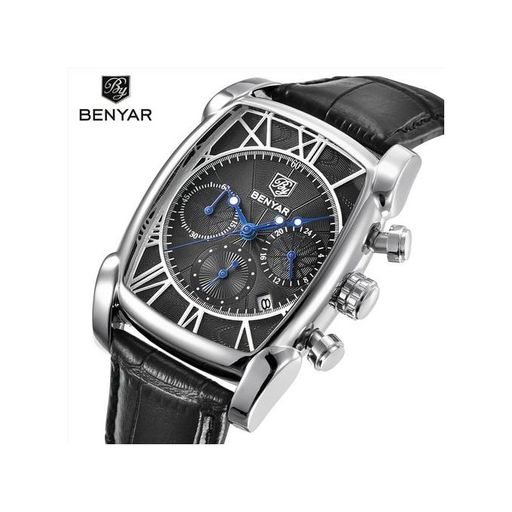 2021 Montre Homme Noir thumbnail 1