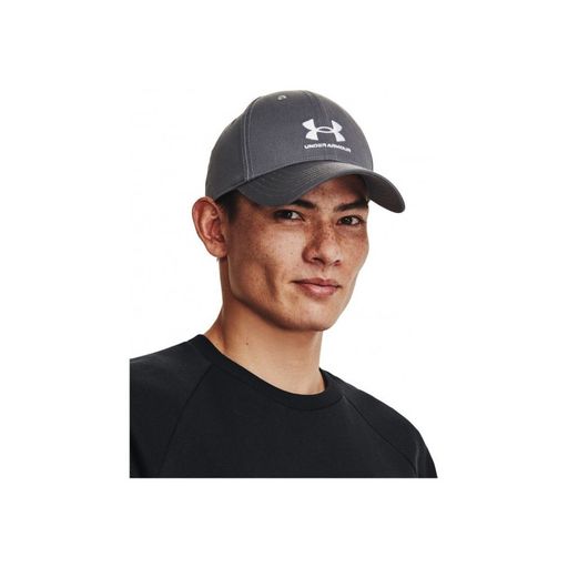 Casquette Ua Sportstyle Lockup Gris thumbnail 3
