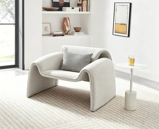 Julie Fauteuil D'appoint - Beige thumbnail 1