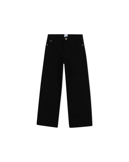 Pantalon Denim Avec Fermeture Boutonnée thumbnail 1