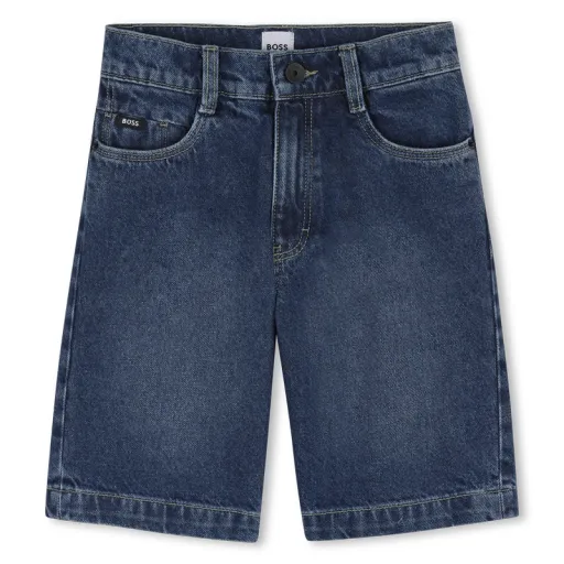 Short En Jean Double Stone + Brossage thumbnail 1