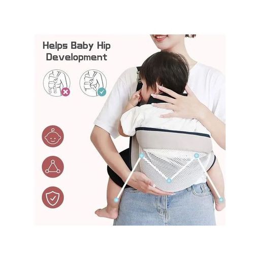 Porte-bébé Respirant Doux Ajustable Multifonctionnel thumbnail 2