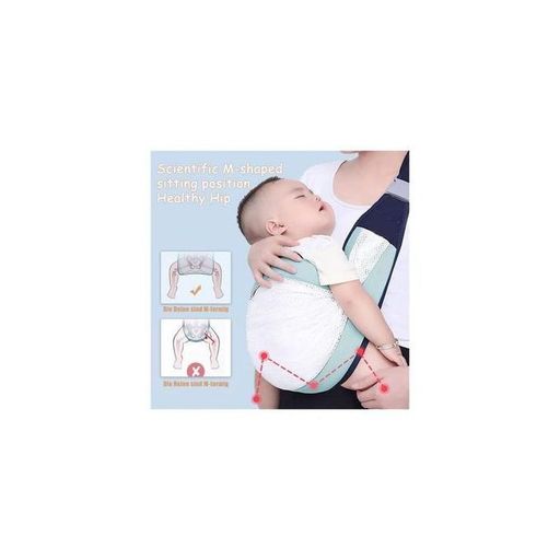 Porte-bébé Respirant Doux Ajustable Multifonctionnel thumbnail 4
