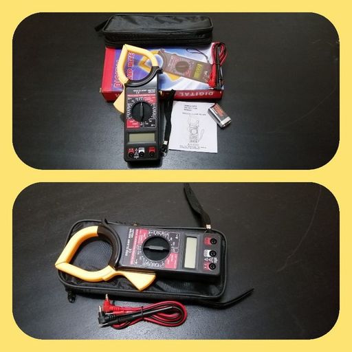 Mitrix Digital Universel De Mesure Électrique Et Électronique : Testeur Multimètre Dt266 À Pinces thumbnail 3
