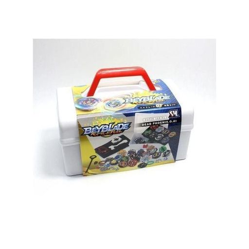 Lot De 10 Beyblade Avec Deux Lanceurs Super Series Dead Phoenix Box thumbnail 4