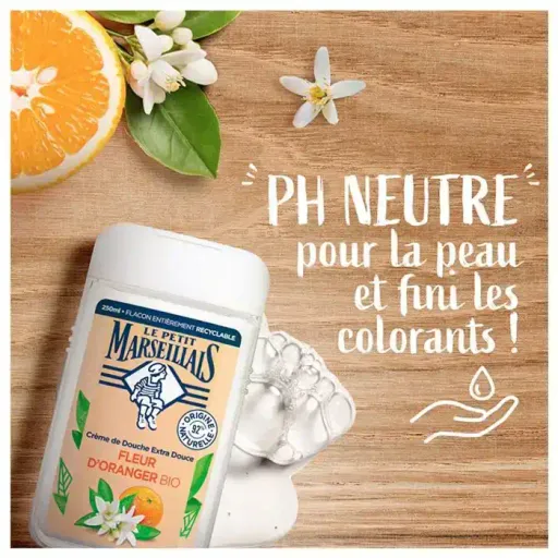 Extra Doux Douche Fleur D'oranger Bio thumbnail 3