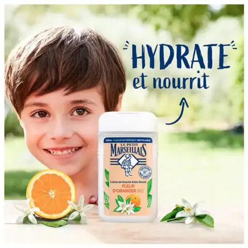 Extra Doux Douche Fleur D'oranger Bio thumbnail 2