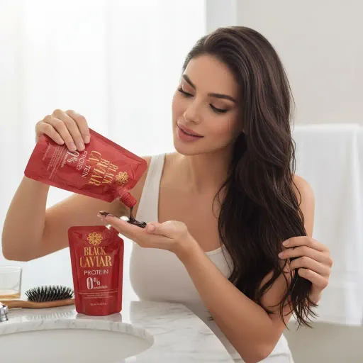 Protein Cheveux Lissage 0% Formaldéhyde Soin Capillaire Réparateur Et Lissant thumbnail 3