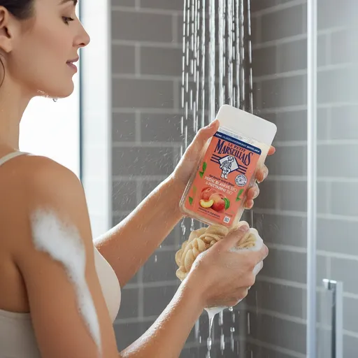 Gel Douche Bio Pêche Blanche & Nectarine – Ph Neutre thumbnail 3