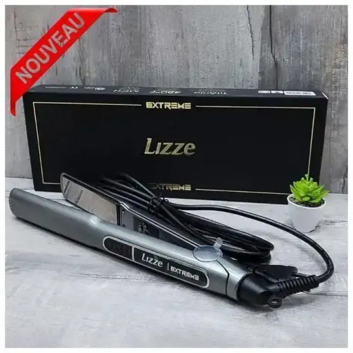 Lisseur Cheveux Professionnel 450 F Avec Plaques En Titane Lizze Extreme thumbnail 1
