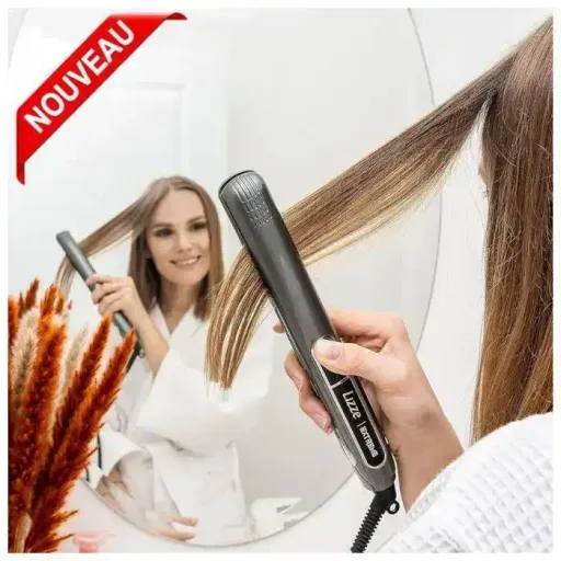 Lisseur Cheveux Professionnel 450 F Avec Plaques En Titane Lizze Extreme thumbnail 2