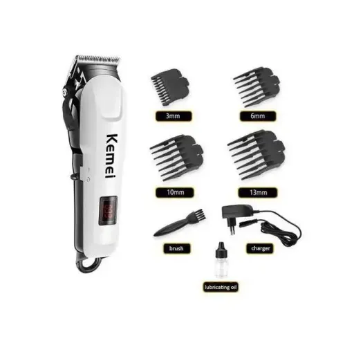 Tondeuse Rechargeable Avec Affichage Led - Lames En Acier - 4 Sabots  thumbnail 3
